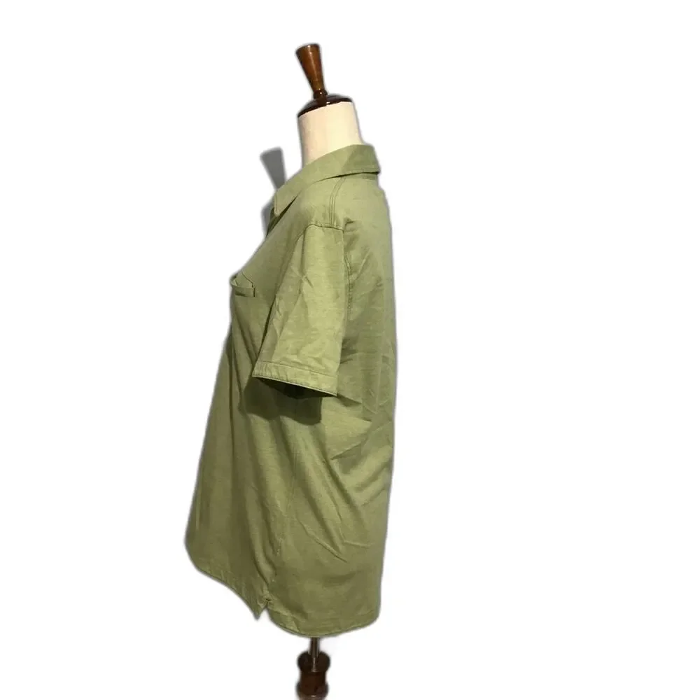 Men's Fitted Green Polo Banana Republic Size S